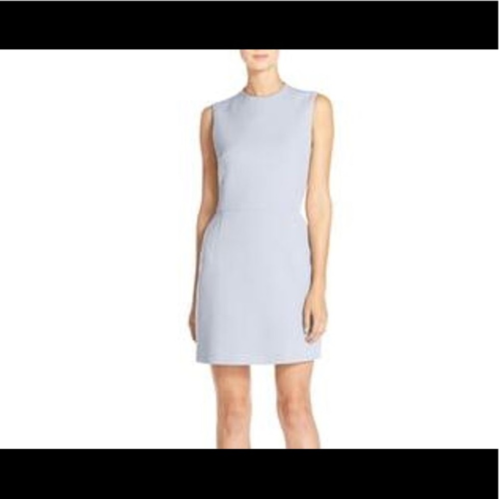 FCUK French connection baby blue dress size 12 - Picture 4 of 7